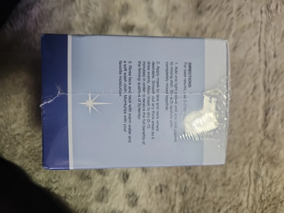 Splendyr Anti-Aging Mask 10 Applications Compound Activating Solution New Sealed - Image 2 of 4