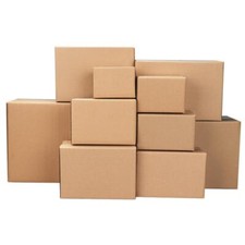 100-1000 PREMIUM Cardboard Paper Boxes Mailing Packing Shipping Box 8x6x4 6x4x4