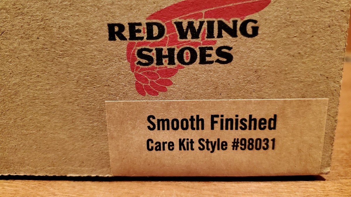 Red Wing Shoes Box with Red and Gray Design The Red Wing Way main image 4