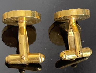 Poignées De Porte Intérieure En Laiton Chromé Brillant Sur Rosace BdC Paris 7490