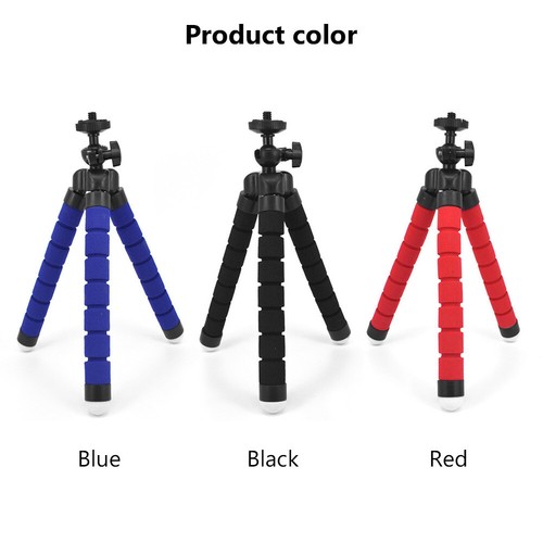 Cell Phone Mount Camera Holder Flexible Tripod Universal Clip Bluetooth Remote - Picture 2 of 17