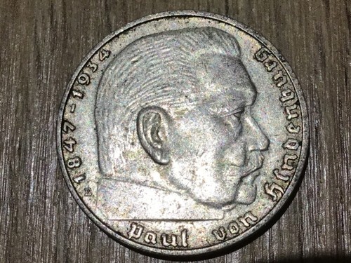 2 Reichsmark Hindenburg 1936 - 1939 J.366 Silber - 第 67/76 張圖片