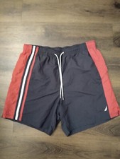 Nautica Mens Swimming Trunk Short Multicolor Size Xl