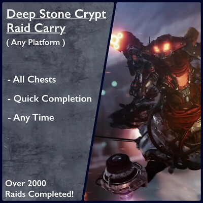 Deep Stone Crypt Raid   Carry (Any Platform)