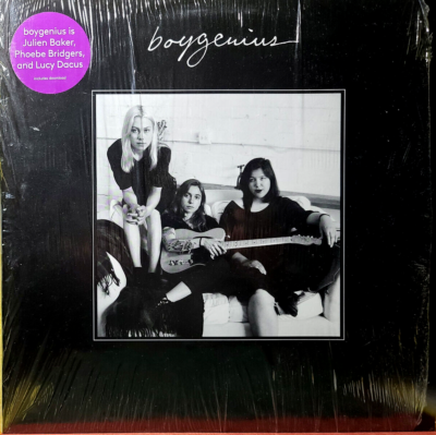 Boygenius SELF TITLED Dacus, Baker, Bridgers BLACK VINYL EP VINYL