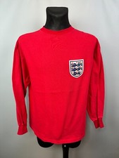 ENGLAND 1966 WORLD CUP SHIRT FOOTBALL SOCCER JERSEY TOFFS MENS RED SIZE XL