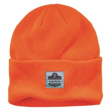 N-FERNO BY ERGODYNE 6806 Knit Cap,Over The Head,Universal,Orange 55JE99