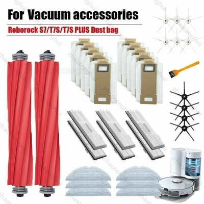Hauptbürste Wischpads Seitenbürste Filter für Roborock T7S T7S Plus S7 Zubehör