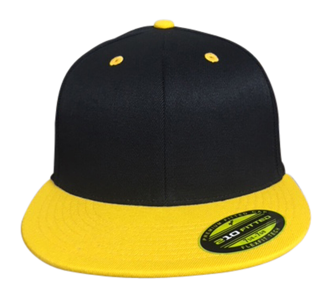 Original Flexfit Flatbill Hat Premium 6210 Fitted Baseball Cap 210 Flat Bill eBay