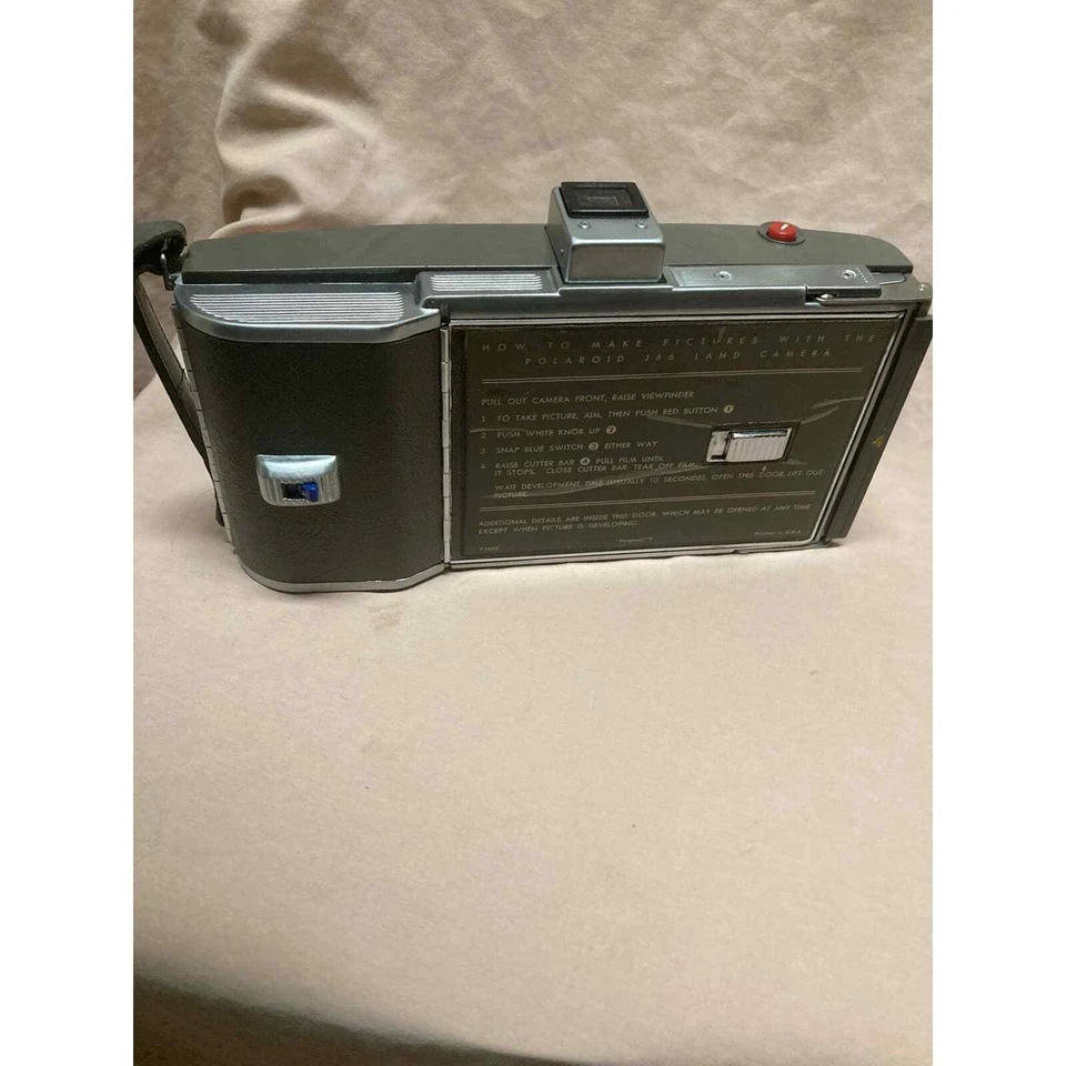 Cámara terrestre Polaroid vintage modelo J66 no probada Foto 2 de 2