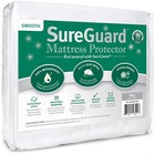 SureGuard Full Size Mattress Protector - 100% Waterproof, Hypoallergenic - Pr...