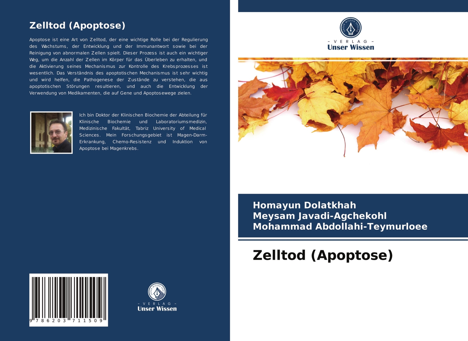 Zelltod (apoptose) | Homayun Dolatkhah (u. A.) | Taschenbuch |