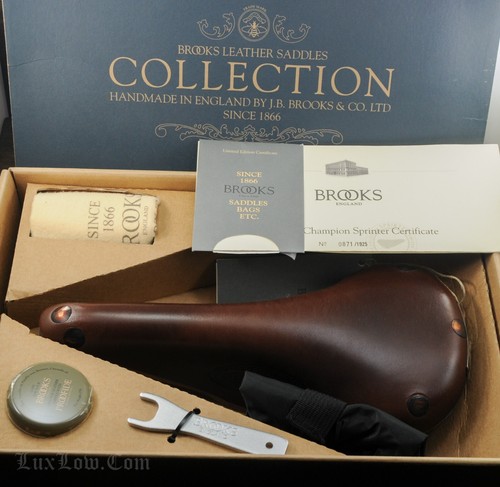 Brooks B17 Leather RoadBike SADDLE Vintage Schwinn MTB Raleigh Tour Bicycle SEAT - Picture 98 of 132