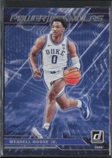 Wendell Moore Jr. 2022 Panini Chronicles Draft Picks Donruss Power Formulas RC
