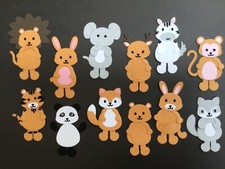 Cute Animal Layering Paper Die Cut Scrapbook Pages Embellishment Card Party DIY