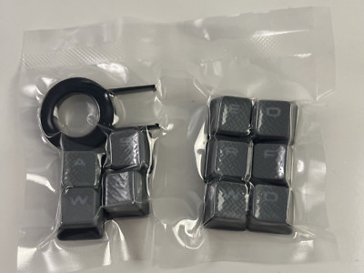 Gaming Keyboard Keycaps Mix Keys W,A,S,D,E Q,R,F,W,W? Replacement Keys