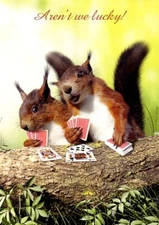 Aren't We Lucky - Tree Free Greeting Card - 17487