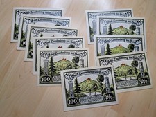 Notgeld Bad Lauterberg Notgeldschein Inflationsgeld