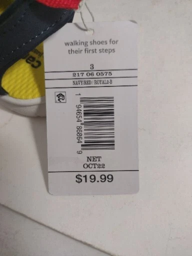 Carter's First Walker Sandel 尺码 3 & Carter's 人字拖尺寸 3-4 2 双 — 第 4/4 张图片