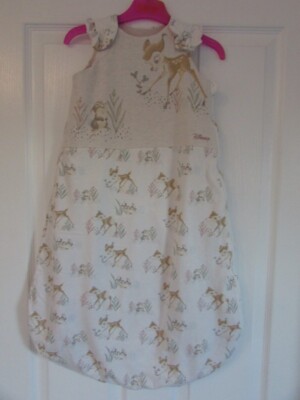 TU 12-18 months girls disney bambi thumper 2.5 tog sleeping bag - Good condition