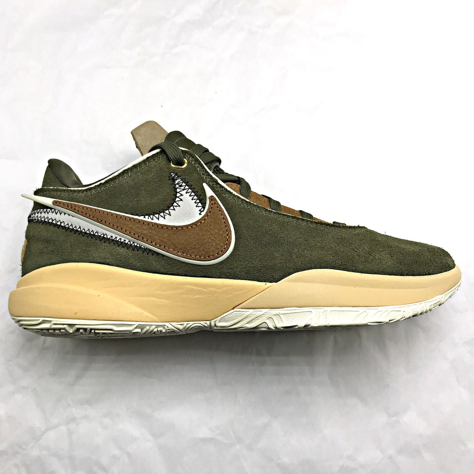 Nike Lebron 20 Olive Green Men's shoes DV1193901 sz 8.510.5 eBay