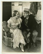 Fay Wray & Jack Holt 1933 Oversized 11x14 Glamour Photo Man Of Steel  XL75