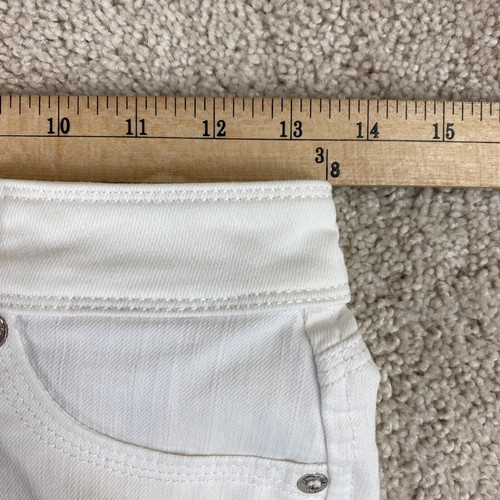 DL1961 Jeans Womens 27x29 White Angel Mid Rise Skinny Ankle Cotton Blend Casual - Picture 6 of 14