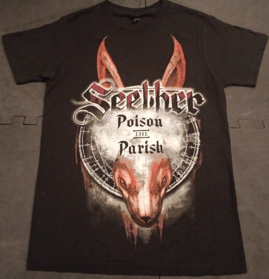 Unisex Small Black Seether Poison The Parish Graphic Band
