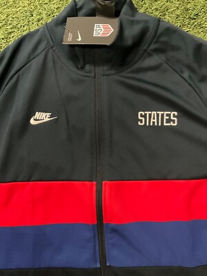NIKE Men's USA I96 Anthem Track Jacket 2020/21 | eBay
