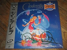Sealed CINDERELLA 1949 Walt Disney's The Classics from JAPAN Laserdisc OBI