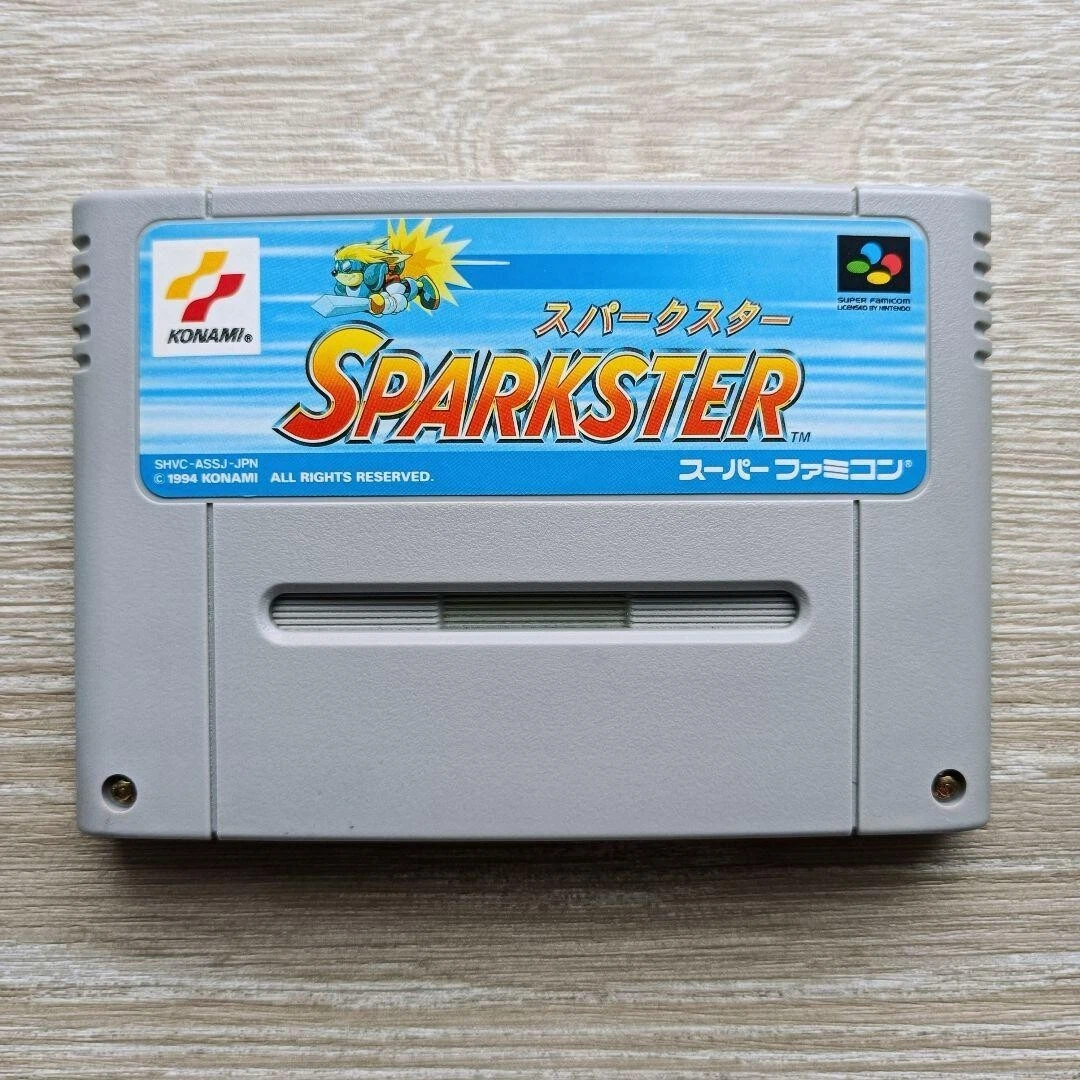 SFC Sparkster SNES Nintendo Super Famicom Konami Japan