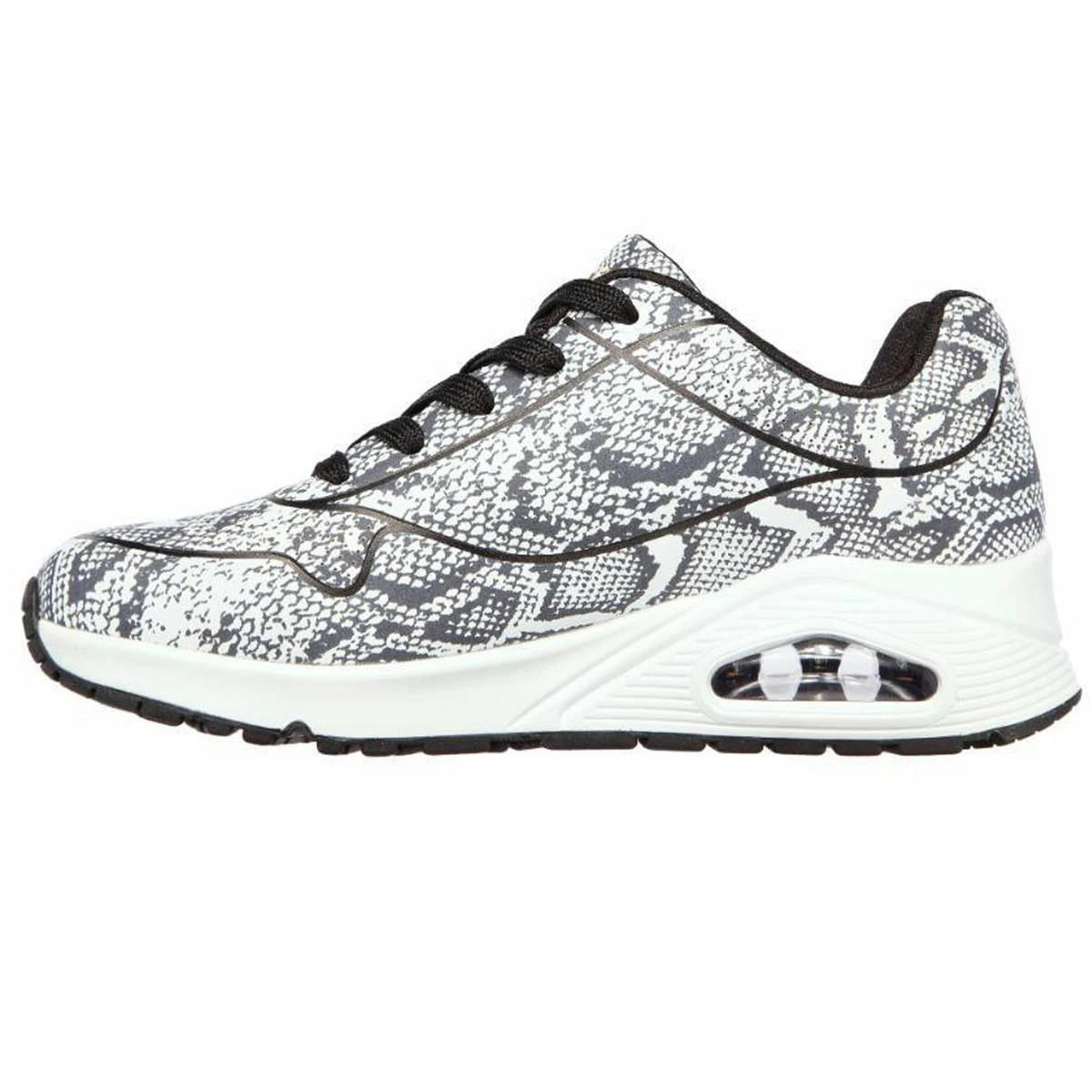 Skechers black cheap shoes queen
