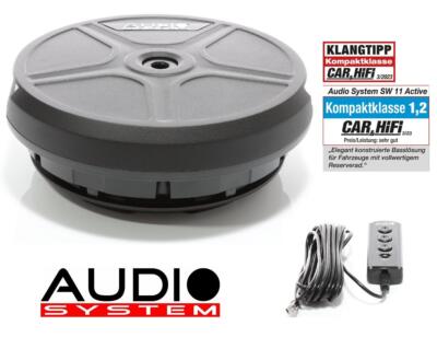 Audio System SW 11 ACTIVE Reserverad aktiv Subwoofer mit Mono Verstärker