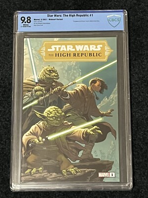 STAR WARS THE HIGH REPUBLIC #1 CBCS 9.8 WALMART VARIANT Key 1st Keeve Trennis!