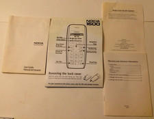 Nokia 1600 Cell Phone User Guide / Owner's Manual Only USED 2007