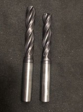 Qty. 2, Guhring 10.72 mm, 27/64  .4219  Solid Carbide FIREX Coated Drill Germany