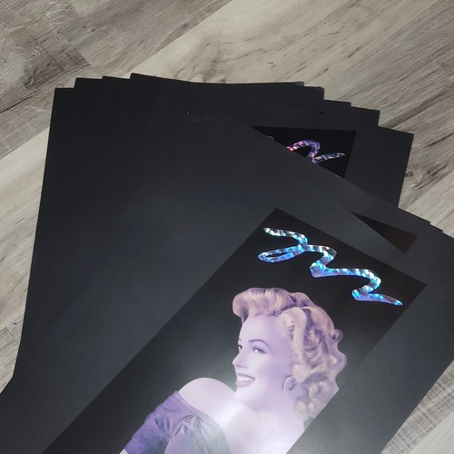 2008 Marilyn Merlot Poster Monroe 12x18 Decor Print Black Wine - Picture 7 of 9