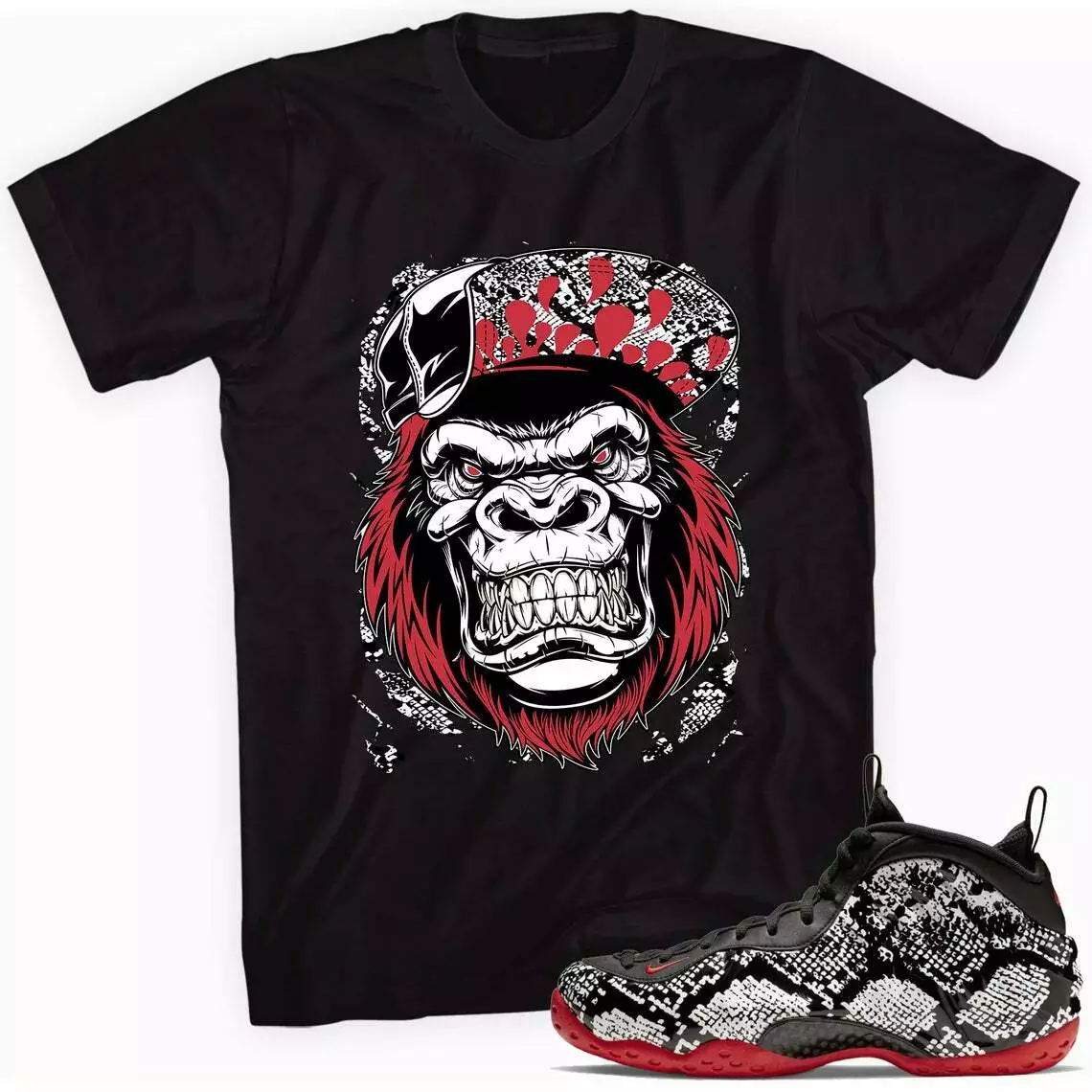 Snakeskin foamposite on sale shirt