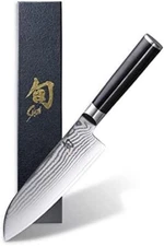 KAI Shun Classic Left-Handed Santoku Knife 175mm Stainless Steel Japan DM2702