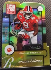 2021 Donruss Elite Travis Etienne Rookie Status Gold 7/9 Card ER21 RC JAGUARS