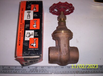 Clapet Anti-retour Milwaukee 2" - Laiton, 200 WOG, Fileté - Modèle IJ-2973-F8 Neuf