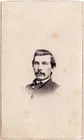 LT. JOHN FRAME KIA AT DEEP RUN 39TH ILLINOIS CIVIL WAR CDV PHOTO LOOK !