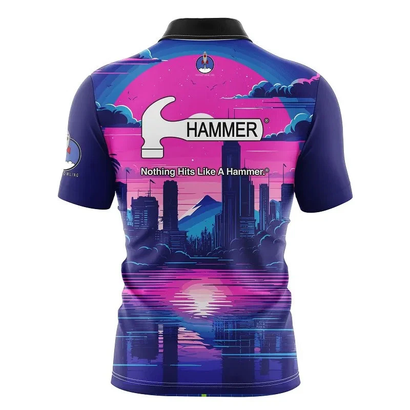 Hammer Midnight City Rocket Bowling Jersey