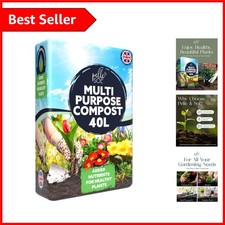 Versatile 40L Compost for Indoor and Outdoor Gardening - Perfect for All Plants 0.55 per litre