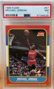 michael jordan rookie card graded 10 1986-87 Star Basketball The Future #10 BGS 7 michael jordan rookie card graded