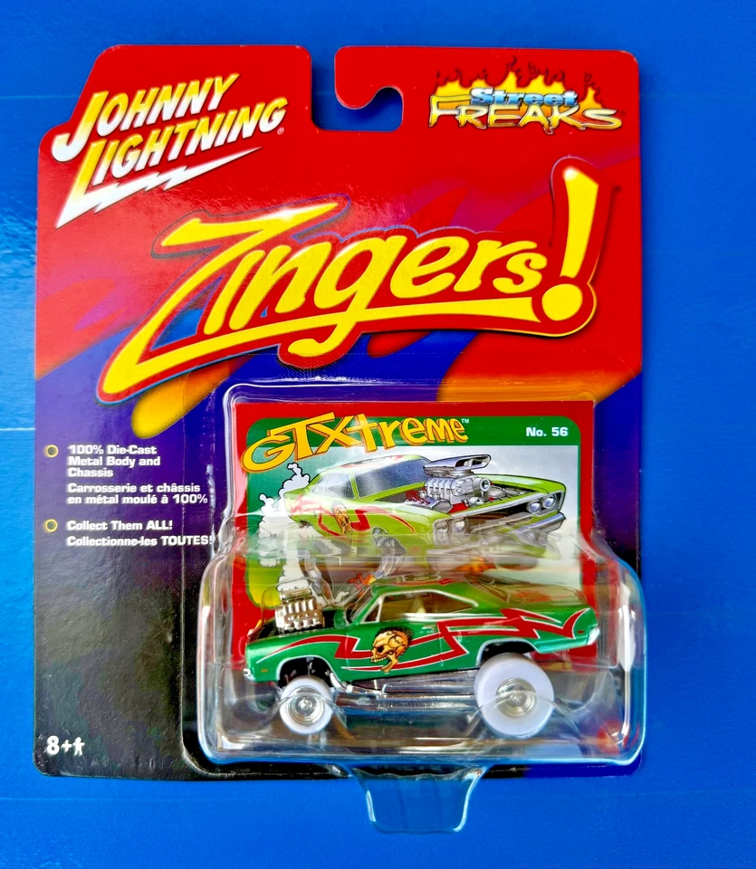 Johnny Lightning White Lightning Street Freaks '70 2005 Plymouth GTX Chase Foto 3 de 4