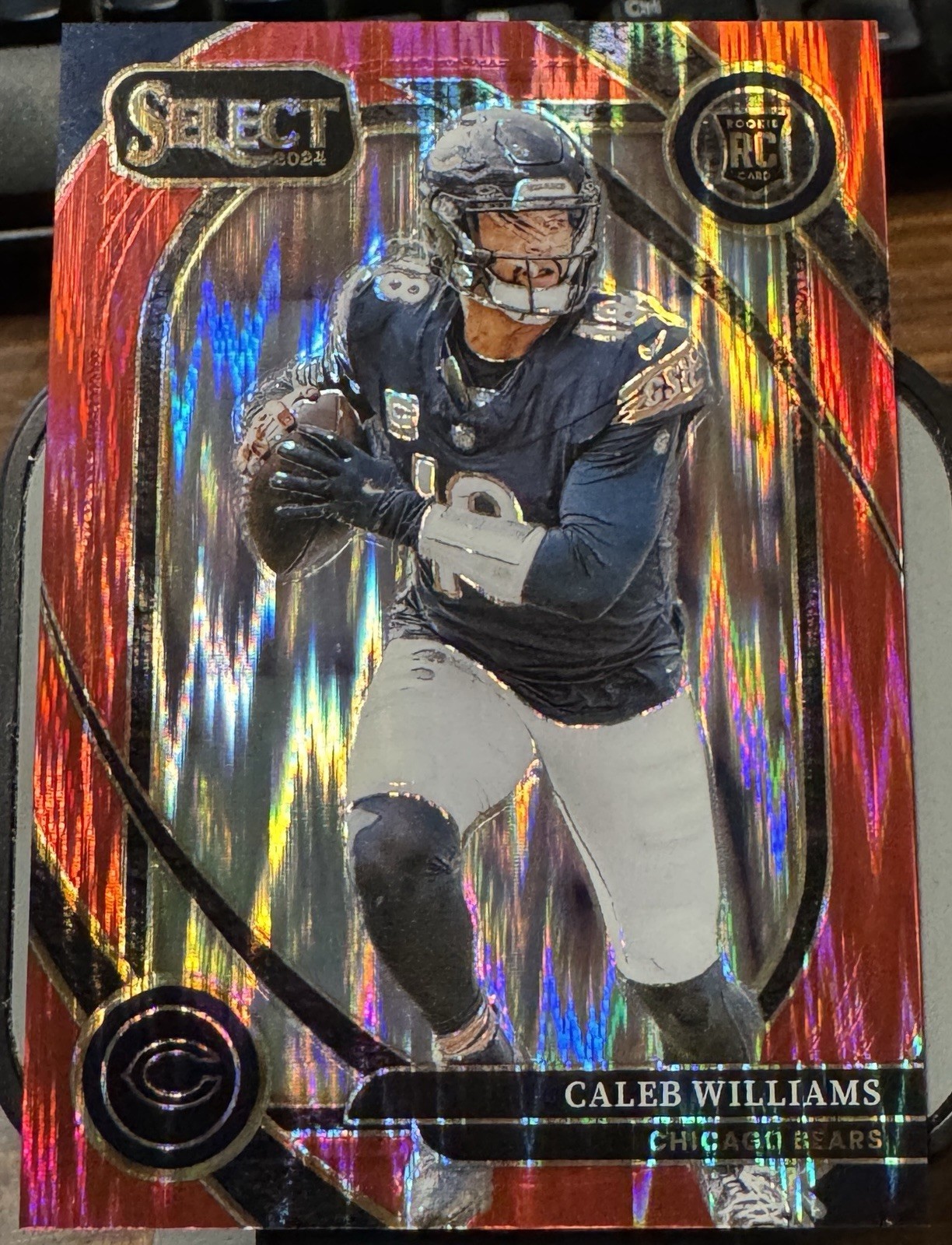 🔥🔥🔥2024 Select Red Prizm Shock Caleb Williams Rookie Club Level /249🔥🔥🔥