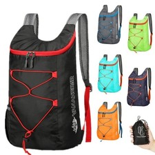 20L Lightweight Waterproof Hiking Camp Backpack Foldable School Travel Rucksack