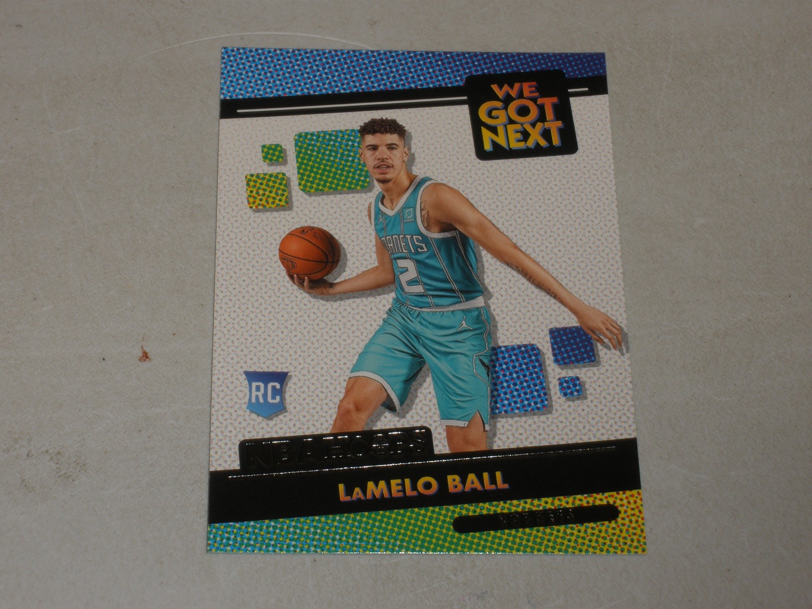 2020-21 Panini NBA Hoops We Got Next #3 LaMelo Ball Rookie RC