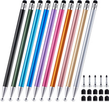 10 Pcs 2-In-1 Stylus Pen for Touchscreen, High Precision  Sensitivity